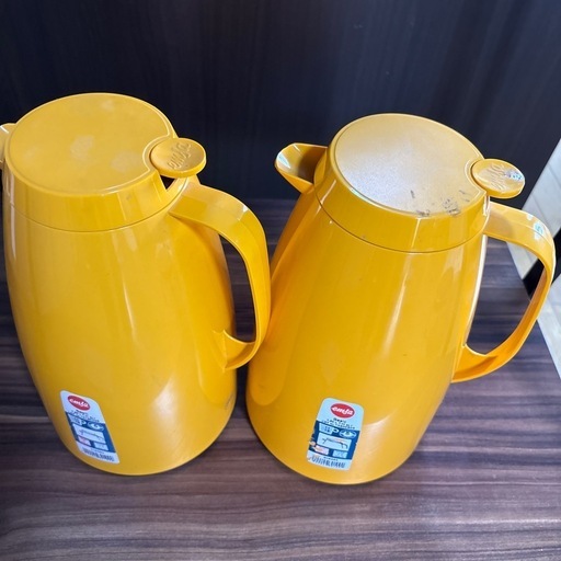 emsa（エムザ）保温ポット、2つ。BASICシリーズ・約1.5L (林記由