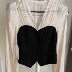 美品　レディース可愛いパンツセットアップSサイズの画像