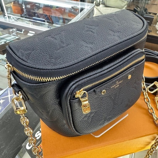 ☆ドリーム荒牧店☆LOUIS VUITTON ルイヴィトン ミニ･バムバッグ 2WAYチェーンバッグ アンプラント ノワール M469
