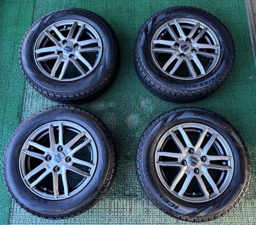 ICE ASIMMETRICO スタッドレスレスタイヤホイールセット 175/65R14 2018年式