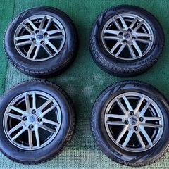 ICE ASIMMETRICO スタッドレスレスタイヤホイールセット 175/65R14 2018年式の画像