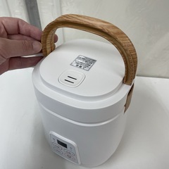 R712 ☀️ 2023年製のほぼ未使用品！ アルコレ ミニライスクッカー 炊飯ジャー 2合炊き ARC-T2001 ⭐ 動作確認済 ⭐ クリーニング済の画像