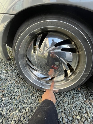 希少！ WORK Slit's ワークスリッツ タイヤ付き