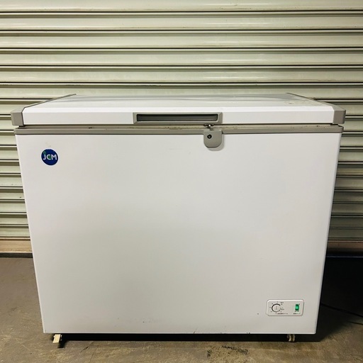 冷凍ストッカー 206L 業務用冷凍庫　2024年製　JMC-206 ジェーシーエム　キャスター付　動作品　NC2839