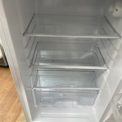 ☆ドリーム荒牧店☆ジモティー割引有☆【クリーニング済み】アイリスオーヤマ/2ドア冷蔵庫/IRSD-12B-W/118L/2023年製の画像