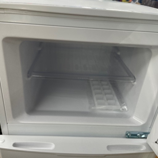 ☆ドリーム荒牧店☆ジモティー割引有☆【クリーニング済み】アイリスオーヤマ/2ドア冷蔵庫/IRSD-12B-W/118L/2023年製