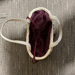 猫のハンドバッグの画像