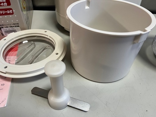 TWINBIRD 精米御膳 MR-D517 家庭用 コンパクト 精米器 かくはん対流方式 米とぎ/胚芽モード 2〜4合 箱入保管品 中古美品 ④