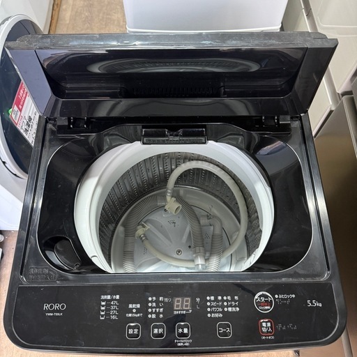 2023年製　ヤマダ　5.5K 洗濯機YWM-T55LK