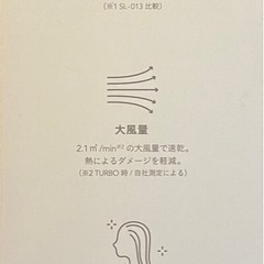未使用 サロニア グロッシーケアドライヤーの画像