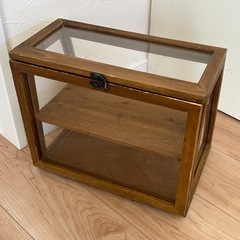 salut! カウンター ディスプレイ ショーケース ガラスケース ヴィンテージの画像