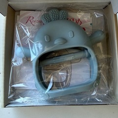 【未使用】ベビー用 歯固め 保育士監修  ブルーの画像