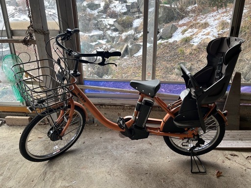 子ども乗せ電動自転車 (まつもとのモネさん) 北松本の電動アシスト