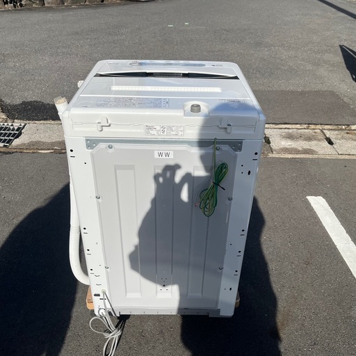 ?【美品】ヤマダ電機オリジナル 全自動洗濯機 6.0kg 風乾燥付（2018年製）