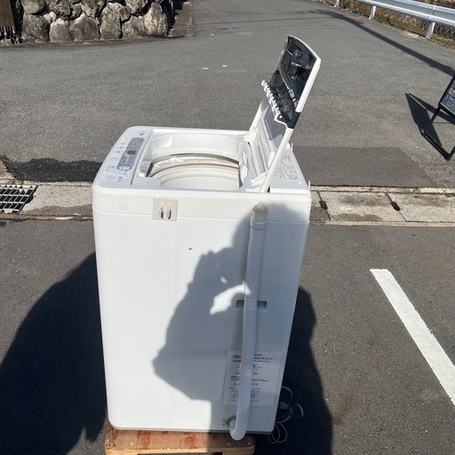 ?【美品】ヤマダ電機オリジナル 全自動洗濯機 6.0kg 風乾燥付（2018年製）