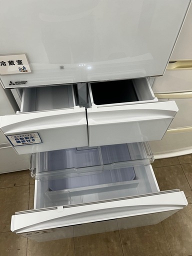 5ドア冷蔵庫 MITSUBISHI MR-MB45H-W2 【公式通販】