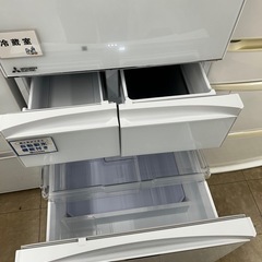 5ドア冷蔵庫　MITSUBISHI    MR-MB45H-W2の画像