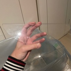 アクリル？透明ケースの画像