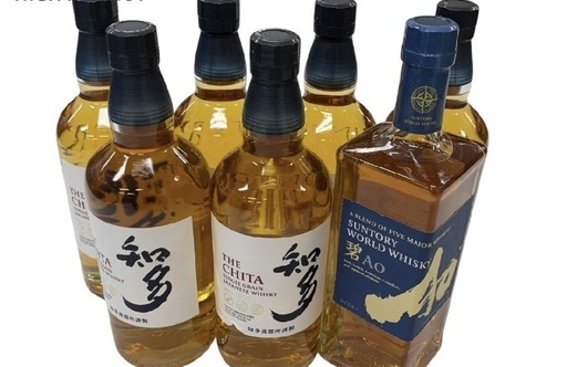 未開栓　知多　碧　ウイスキー　7本