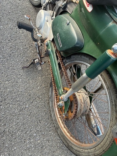 ジャンクスーパーカブ50cc