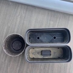 プランター3個の画像