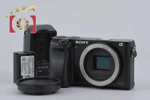 【中古】SONY ソニー α6000 ILCE-6000 ブラック ミラーレス一眼カメラ