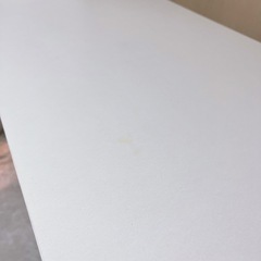 シンプルパソコンデスク　テーブル机　80cm　ホワイトの画像