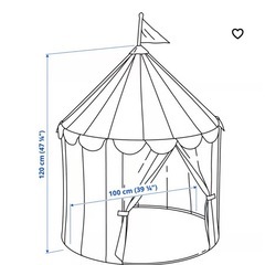 IKEA 子供用テントの画像
