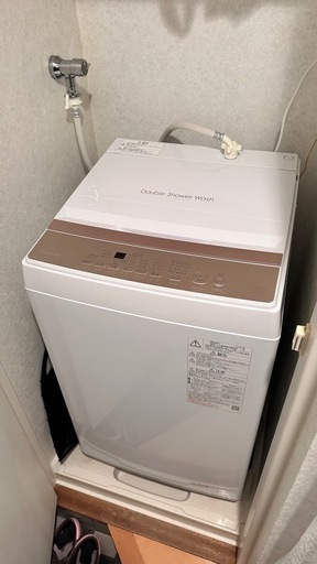 【超美品】 単身　洗濯機　5キロ　2025年式