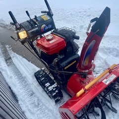 【即戦力・整備済】ヤンマー除雪機 Je-8H｜実動確認済・セル始動OK｜クローラ使用可の画像