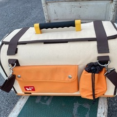 ペットキャリー　ソフトポケット付きの画像