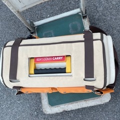 ペットキャリー　ソフトポケット付きの画像