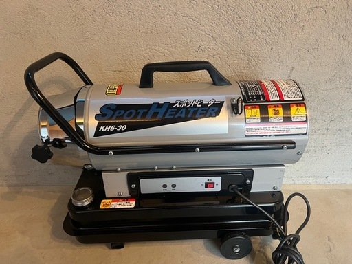 美品「岡山」ナカトミスポットヒーターKH6-30 (k) 大富の季節、空調