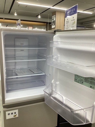 【トレファクピエリ守山店】【取りに来られる方限定】HITACHI　3ドア冷蔵庫　2020年製