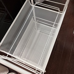 【ニトリ】キャスター付きスチールラック 3段（ロック機能・分解可）の画像