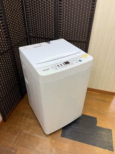 #76 激安販売!! Hisense 2021年 4.5kg HW-T45D