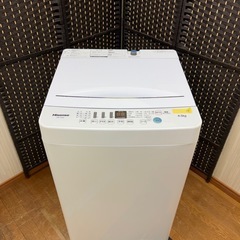 #76 激安販売!! Hisense 2021年 4.5kg HW-T45D の画像