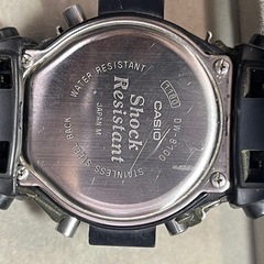 G-SHOCK　CASIO Gショック DW-8100 1180フォックスファイア 　赤イーグル　ガンダム　稼働品ベゼルなし腕時計の画像