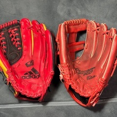 少年用？グローブ２点の画像