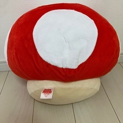 スーパーマリオ 赤キノコ ぬいぐるみの画像