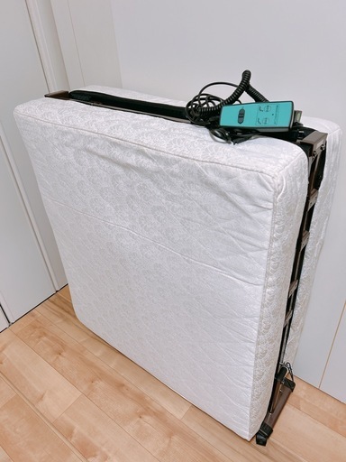 電動 リクライニングベッド シングル 折りたたみ