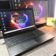 ⭐️Windows11⭐️Office2024⭐️ NECノートパソコン Core i5 メモリ8GB 新品SSD256 準美品 DVD HDMI 静音 Highパワーの画像