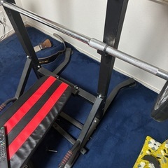 ベンチプレス　トレーニング器具　ホームジムの画像