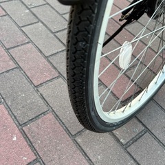 新品タイヤ・シティーサイクル(26㌅)配達出来ます。お引き取りも可能です。の画像