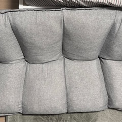 2人掛けフロアソファーの画像