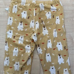 UNIQLO ユニクロ　しろくまのパンツ　パジャマ　110の画像