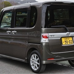 車検2年付■タントカスタム X■電動スライドドア■Bluetooth■ナビ、TV■ETC■スマートキーの画像