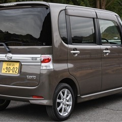 車検2年付■タントカスタム X■電動スライドドア■Bluetooth■ナビ、TV■ETC■スマートキーの画像