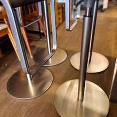 【在庫5脚 各売】 レム ハイスツール ウッドシート LEM High Stool Lapalma ラパルマ カウンタースツール バースツール 昇降式スツール デザイナーズチェア イタリア家具 オーク突板 Azumi Shin Tomoko アズミ シン トモコ 名作スツール / LEM High Stool Wood Seat Lapalma Italian Bar Stool Adjustable Designer Chair Oak Veneer の画像