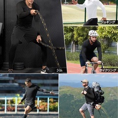 新品未使用　2点　コンプレッションウェア スポーツインナー トレーニングの画像